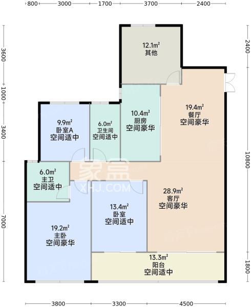 建投象山国际户型图