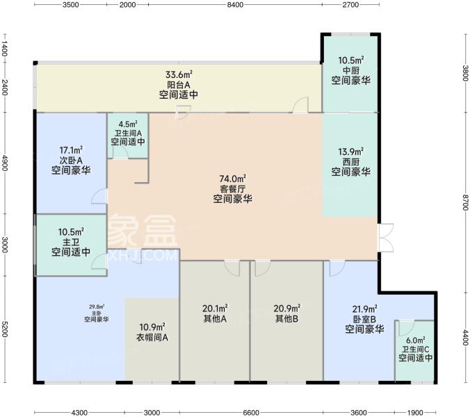 建投象山国际户型图