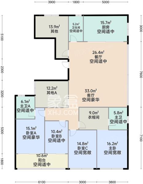 建投象山国际户型图