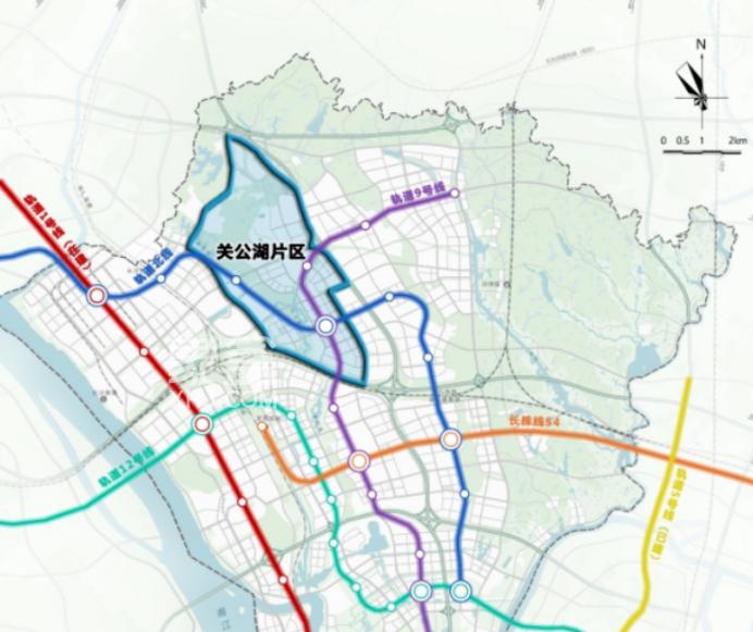 长沙城北关公湖片区地块调规，新增一所高中！