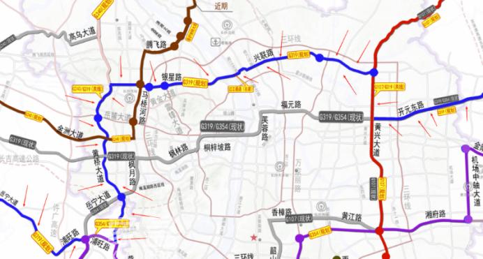 長沙河西多條主干道向西延長！城市框架再擴(kuò)大！