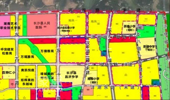 長沙縣推出7宗優(yōu)質地塊！包括松雅湖、茶塘、湘龍片區(qū)，總面積600多畝！