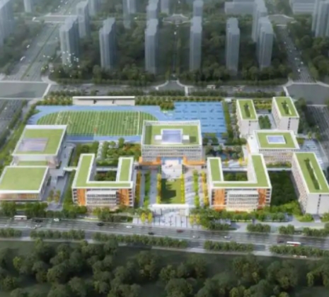 長郡中學(xué)新校區(qū)效果圖公布！2027年建成、規(guī)劃60個班！
