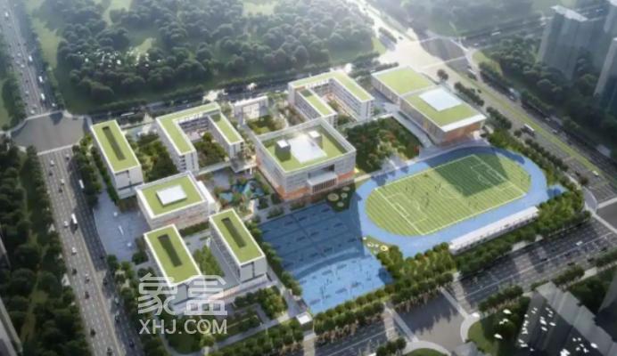 長郡中學(xué)新校區(qū)效果圖公布！2027年建成、規(guī)劃60個班！