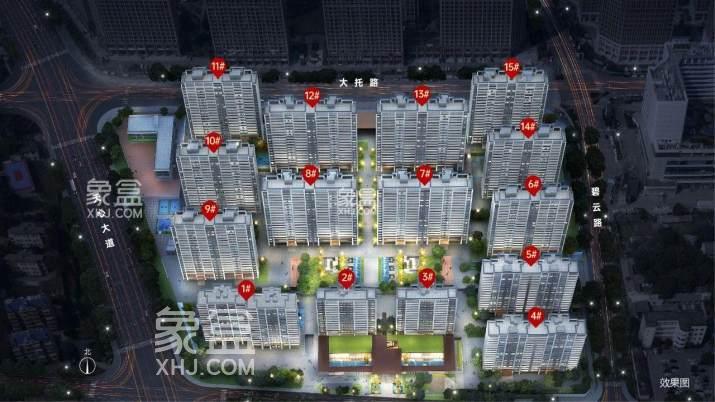 4月11日中建翡翠天序、鑫远融泽府等3盘认筹，建发观云已加推！