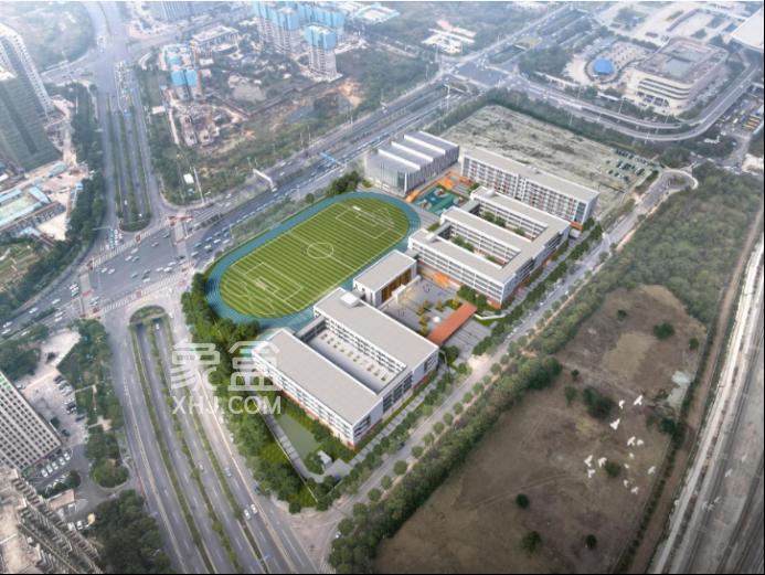 南雅中学东校区即将启动建设！42班高中、一校两址性质，位于高铁板块