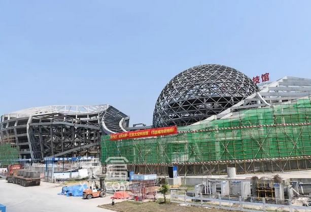 三亚太空科技馆冲刺年底运营：空天产业新地标雏形初现
