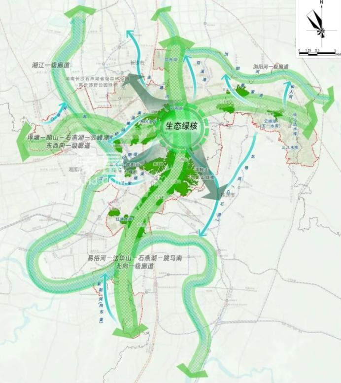 長株潭生態(tài)綠心規(guī)劃（2024-2035年）發(fā)布！總面積529.79平方公里
