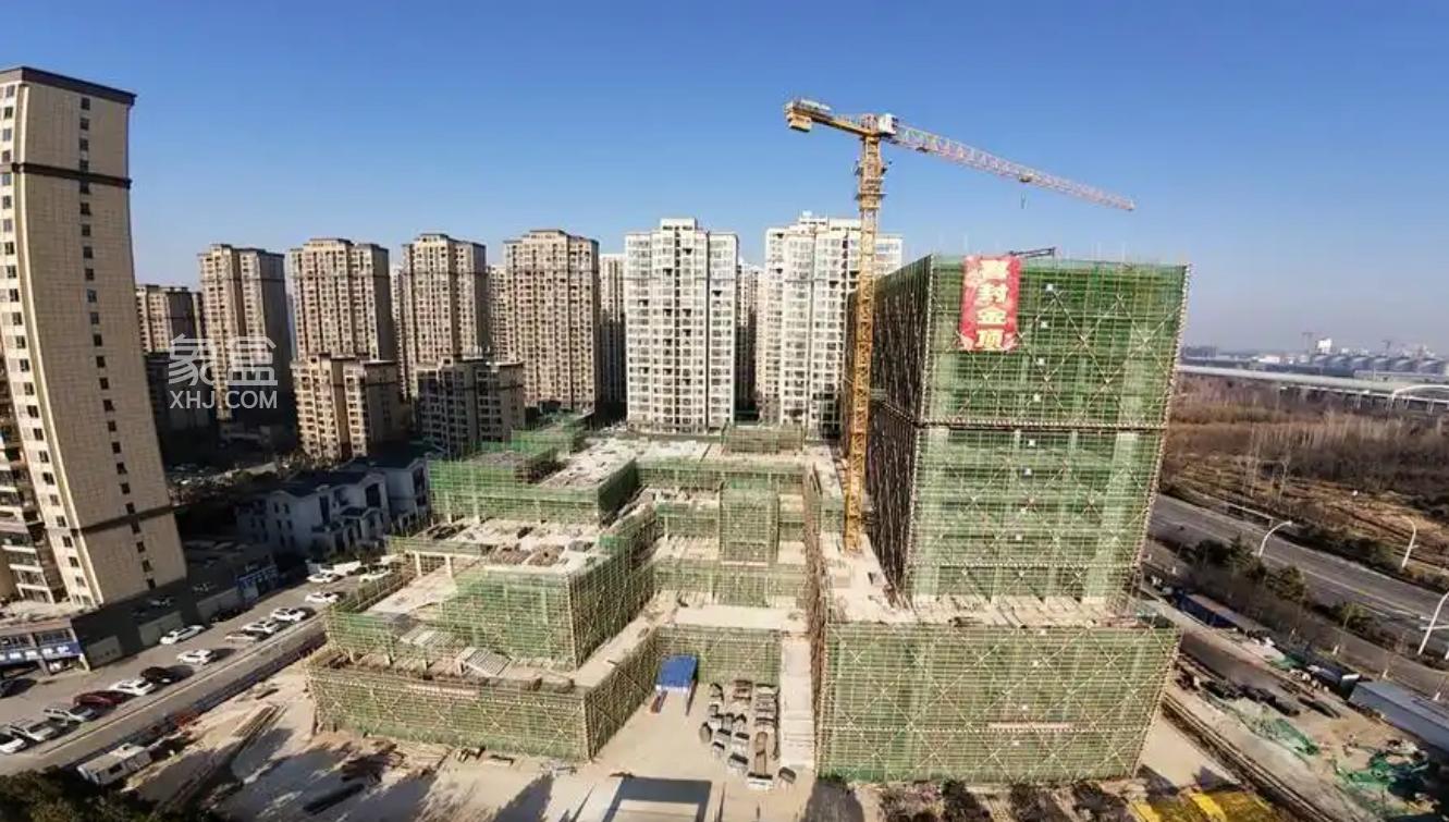 海口产投集团听海阁项目南区全面封顶：打造江东新区职住平衡示范标杆