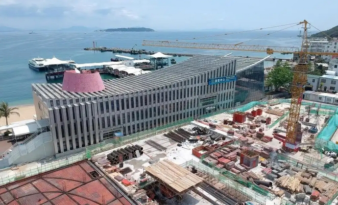 三亚蜈支洲岛旅游区配套工程加速推进 三亚蜈支洲岛旅游区配套工程加速推进