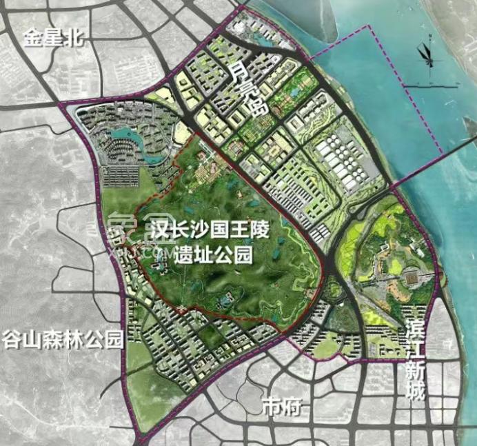 长沙滨江北将迎来超3000亩的大型公园！4号线地铁口！