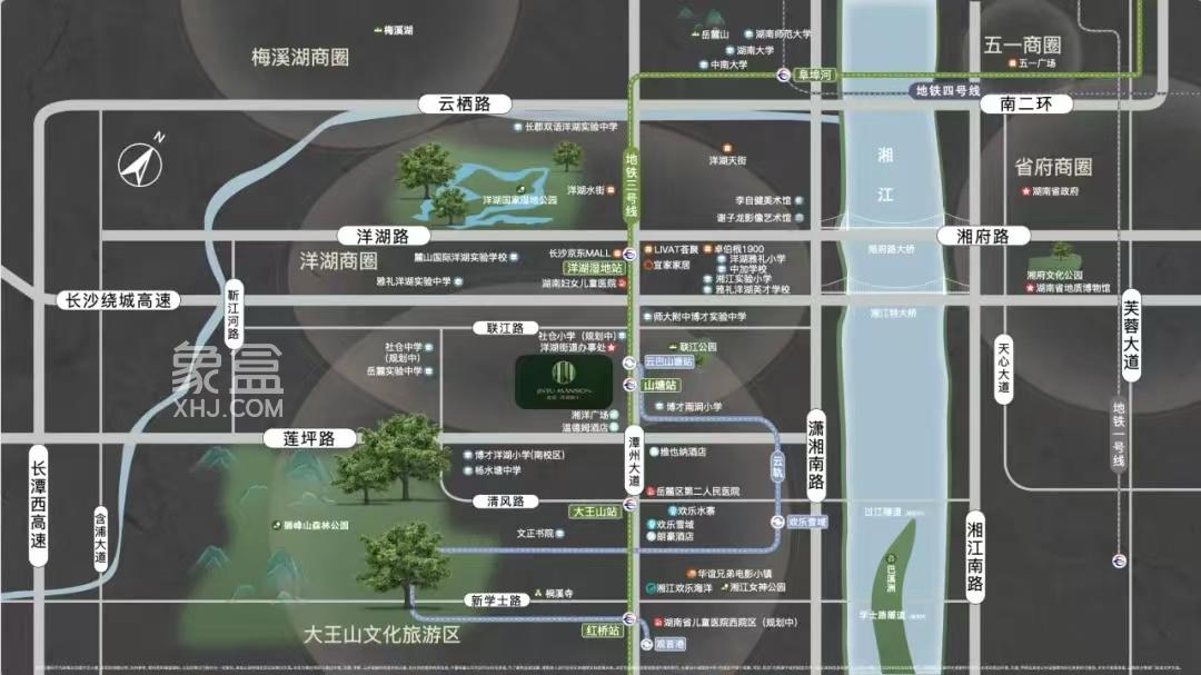 長沙“0公攤”樓盤匯總（含戶型面積、價格）