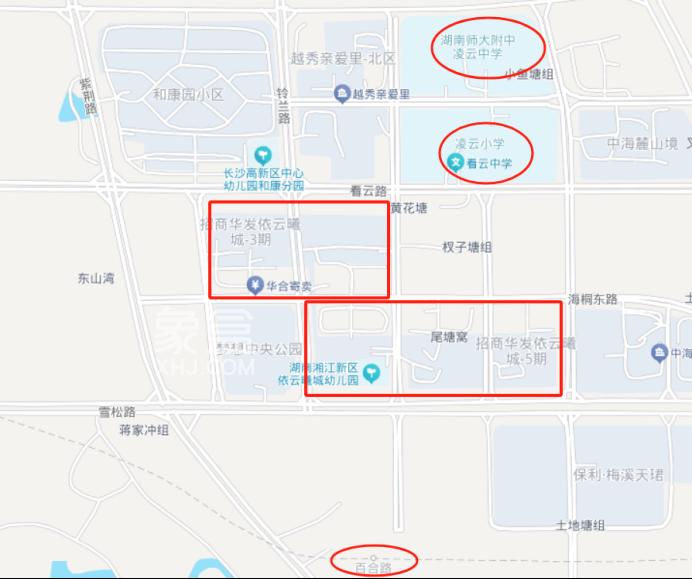 梅溪湖二期次新小區(qū)，師大附中教育配套，均價(jià)萬(wàn)元出頭-招商華發(fā)依云曦城！