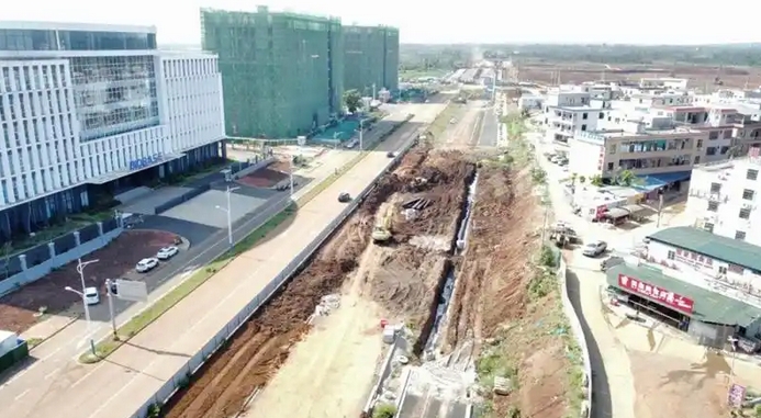 海口国家高新区美安路网建设取得重大突破 海口国家高新区美安路网建设取得重大突破