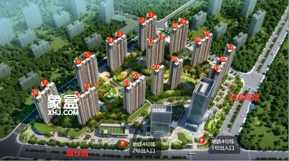 【在售】金富湘江悦城在售132平、162平非毛坯住宅