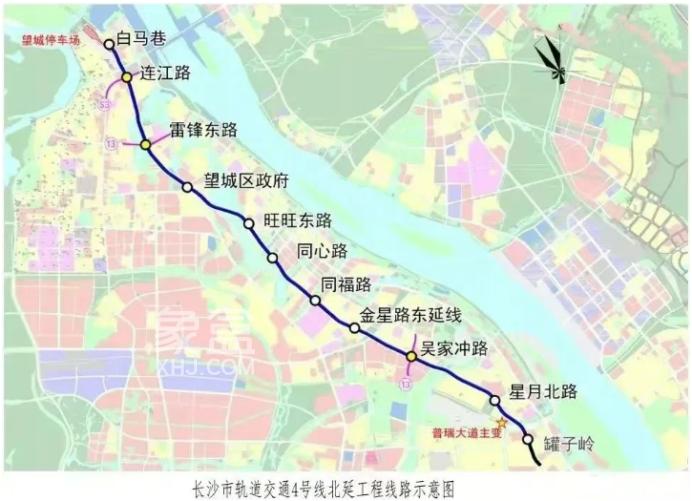 长沙地铁4号线北延有最新进展！第三标段全面迈入施工阶段！