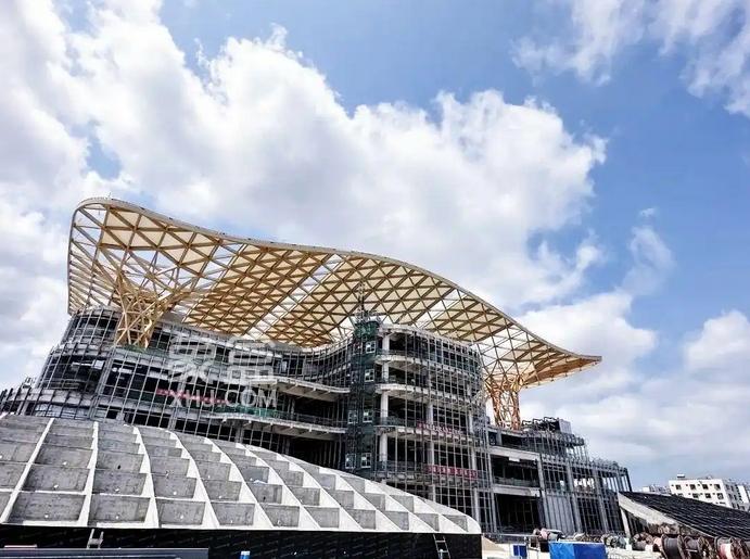 三亚市博物馆建设进入冲刺阶段 文化新地标预计7月底竣工