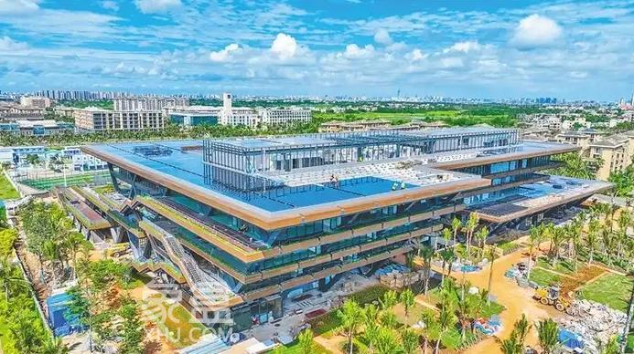 海口市职工活动中心进入最后冲刺阶段 预计6月全面投用‌