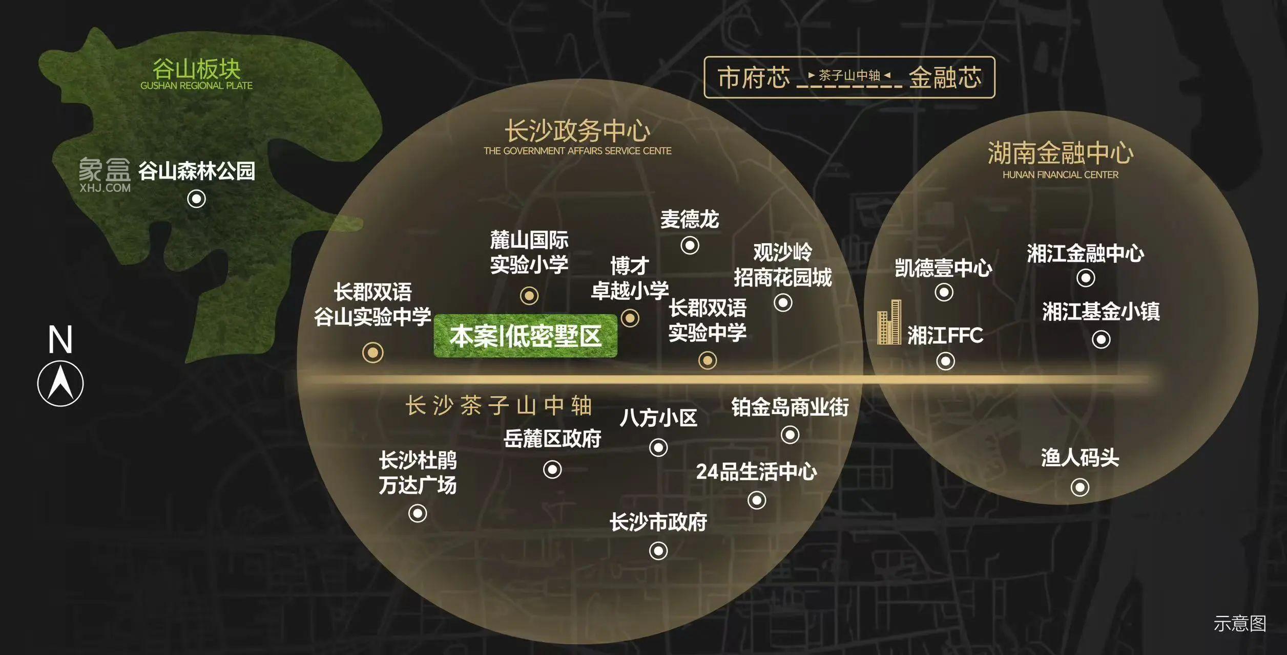 嘉信博麓郡5栋洋房加推，市府建面143-196㎡双书包洋房+叠墅热销！