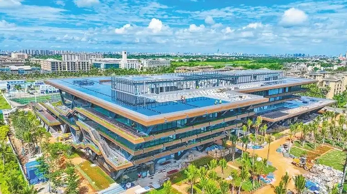 三亚市博物馆建设进入冲刺阶段 预计7月底竣工打造文化新地标 三亚市博物馆建设进入冲刺阶段 预计7月底竣工打造文化新地标