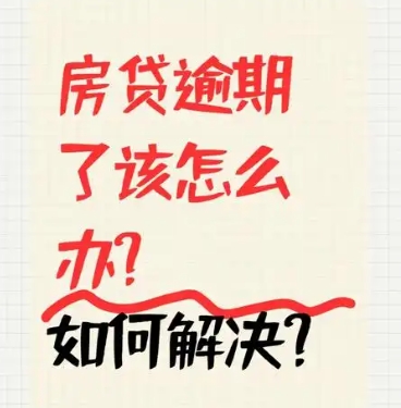 ‌解决房贷逾期的几种有效办法‌