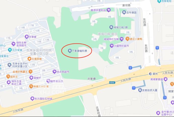 芙蓉区纯新盘“万象春樾和景”发布批前公示！6号线地铁口！
