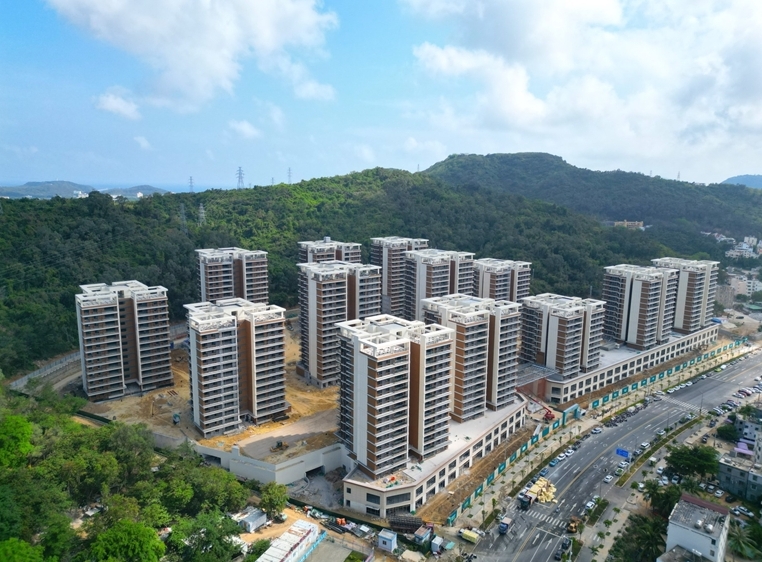 三亚临春村安置区冲刺收官：1056套安置房6月交付在即‌