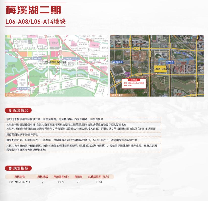 今年河西这些片区要卖地！“滨江、梅溪湖、洋湖”均在列！
