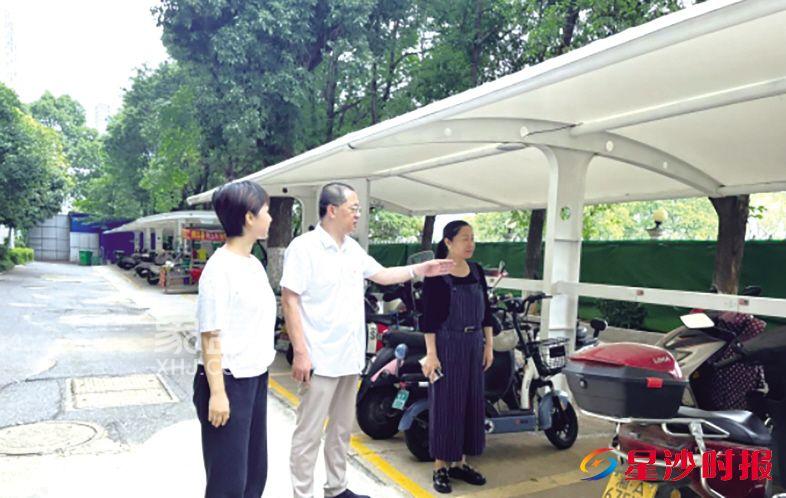 长沙县泉塘楚天馨苑80个充电位“上岗”，民生清单“兑”出幸福感！