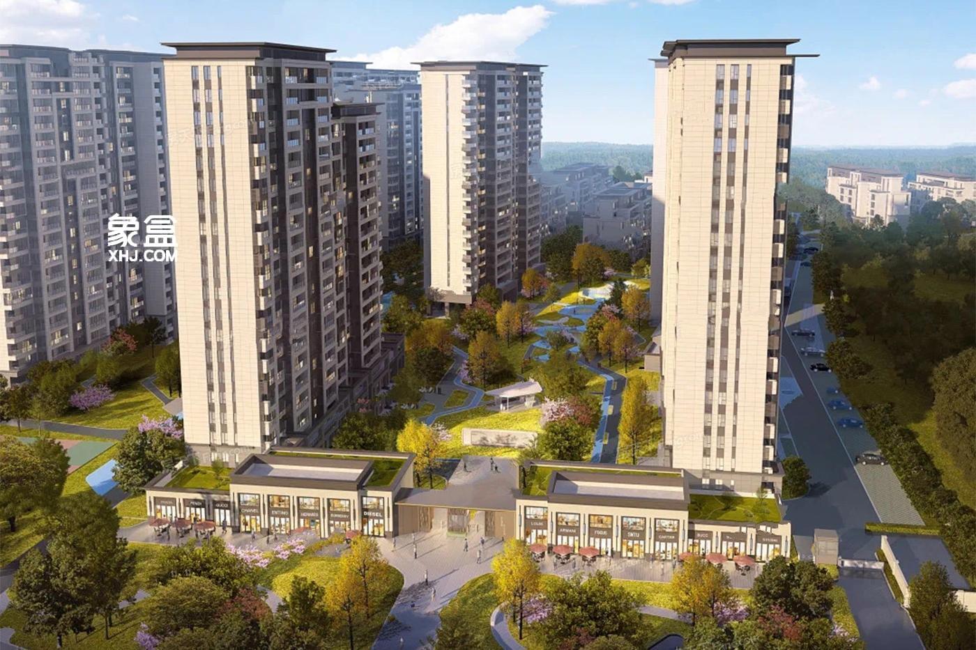 【在售】百瑞景滨江生活区在售建面约98-130㎡毛坯产品