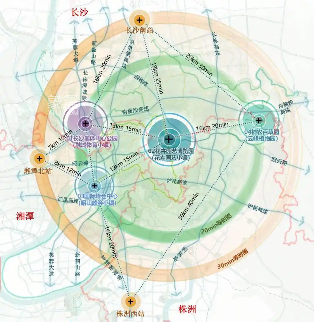《长株潭2035规划》正式发布！南部“融城”进入快车道！