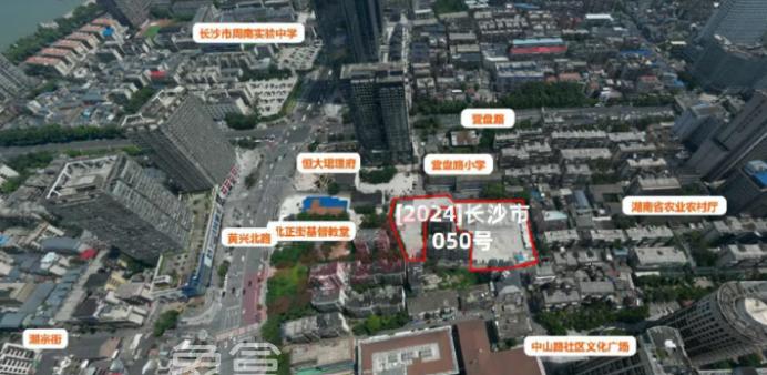 开福市中心纯新盘公示！仅两栋住宅、90-150平面积段！