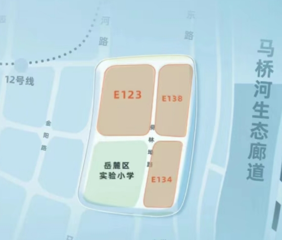 高铁西城板块推出三大地块！配套岳麓区实验品牌小学！