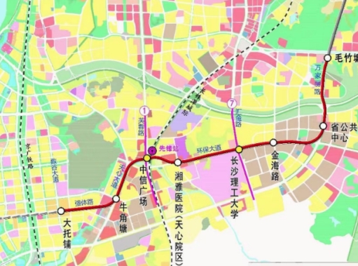 好消息!长沙地铁5号线延长线环评公示!距离开工建设更进一步! 好消息!长沙地铁5号线延长线环评公示!距离开工建设更进一步!