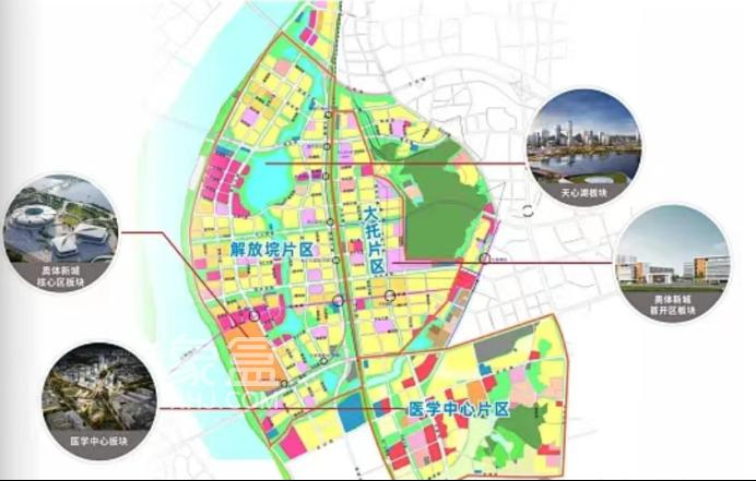 天心区奥体新城、南湖新城板块推介15宗优质地块！