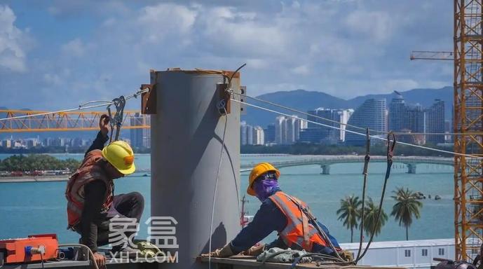 三亚“双中心”昼夜攻坚：900名建设者擎起自贸港文化新地标