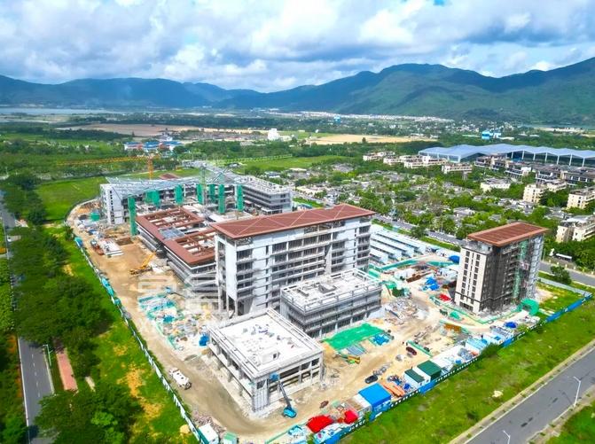 北京大学口腔医院三亚分院建设加速冲刺，预计年底全面交付