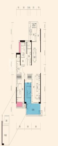 日盛湖湘府户型图