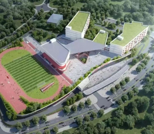 青竹湖湘一扩建校区动工，卓越朗宋配套入读，2026年开学！