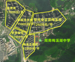 长沙TOP10“配套入学”初中学区房价地图！双语、郡外、青一、师梅等