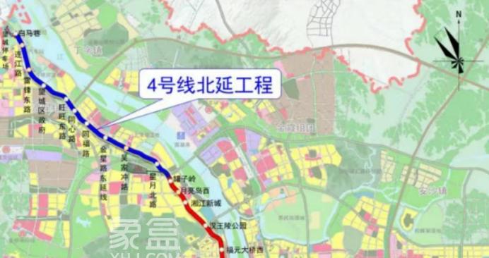 好消息！长沙地铁4号线北延迎来重要进展！