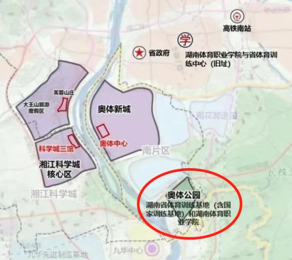 1700亩！长沙这里启动拆迁，奥体公园即将开建！