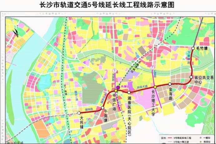 长沙地铁5号线延长线同时启动5项招标计划！
