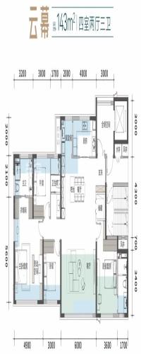 中交瑞启芙蓉户型图