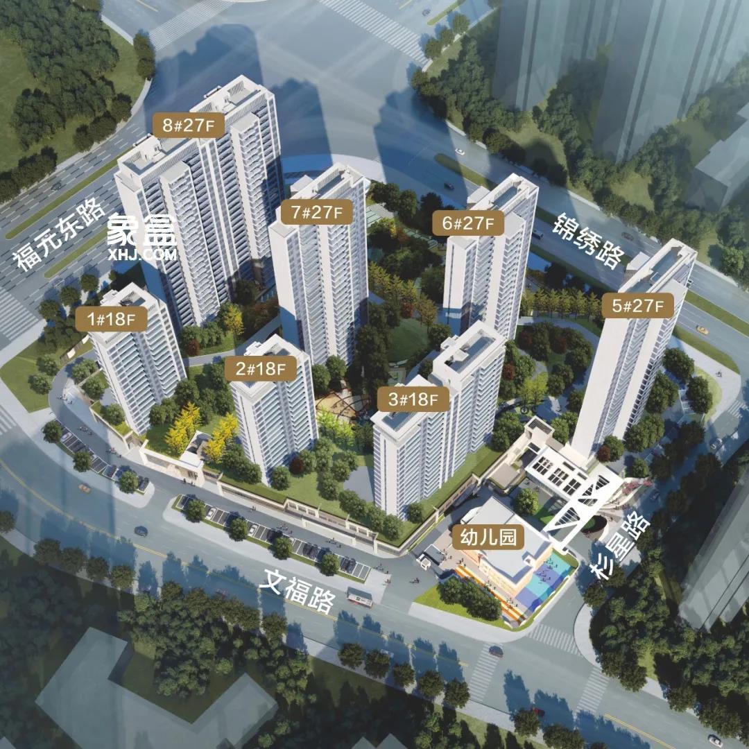 【在售】合能枫丹宸悦在售建面118-143平非毛坯住宅