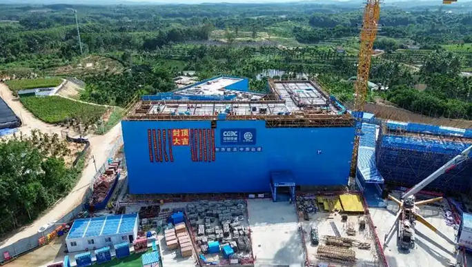 主体结构封顶!海南热带果蔬科创基地迈入建设新阶段 主体结构封顶!海南热带果蔬科创基地迈入建设新阶段