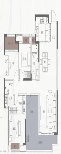 梦想中央公园户型图
