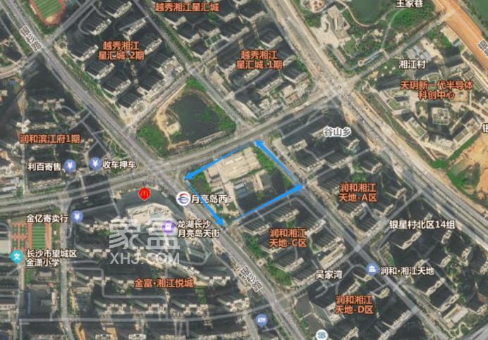 8月14日润和城摘得月亮岛核心地块，4号线地铁上盖、楼面价4351元/平！