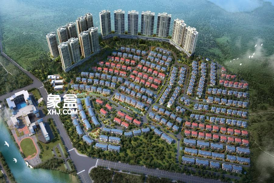 【在售】华标·峰湖御境匠造建面360-690㎡半山院子
