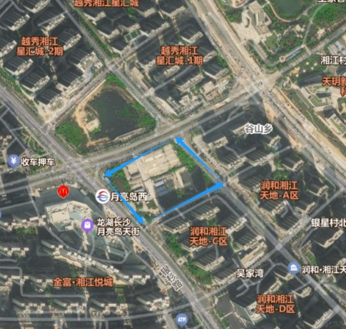 8月14日润和城摘得月亮岛核心地块，4号线地铁上盖、楼面价4351元/平！
